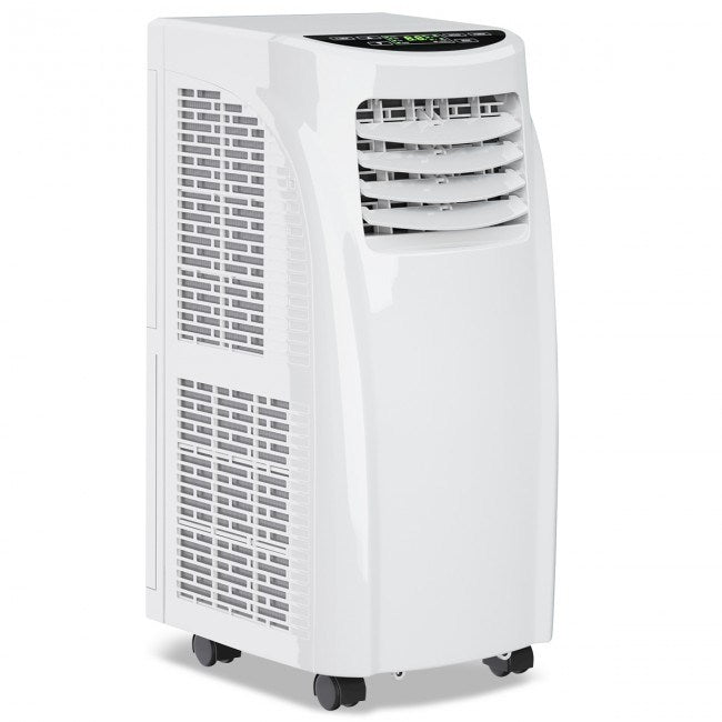 8,000 BTU Portable Air Conditioner with Sleep Mode and Dehumidifier Function