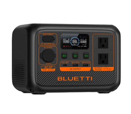 BLUETTI AC2P PORTABLE POWER STATION | 300W 230,4Wh