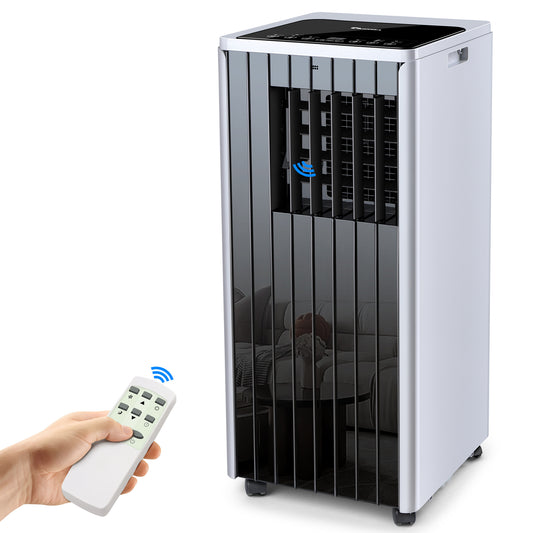 10,000 BTU Portable Air Conditioners, 5 in 1 Portable AC Unit For Room up to 250 Sq.Ft with Cool, Dehumidifier, and fan