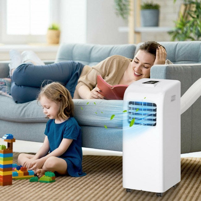 8,000 BTU Portable Air Conditioner with Dehumidifier Function